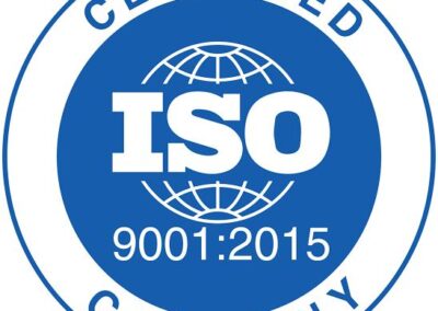 9001:2015 ISO Certificate